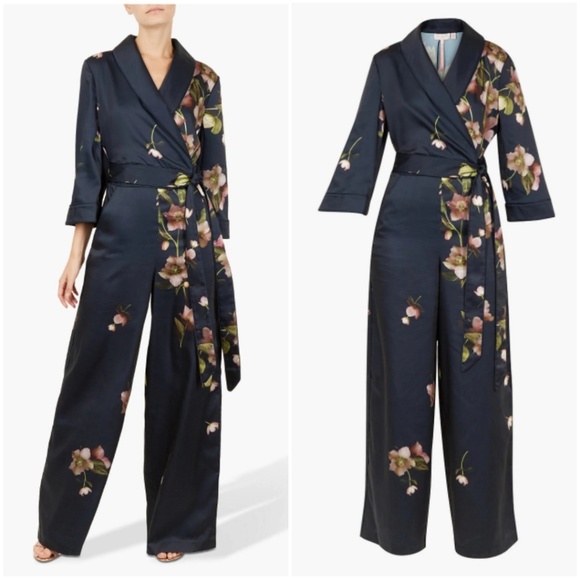 🍒NWT🍒 TED BAKER WONDERLAND JUMPSUIT • TED 2 - Picture 2 of 8